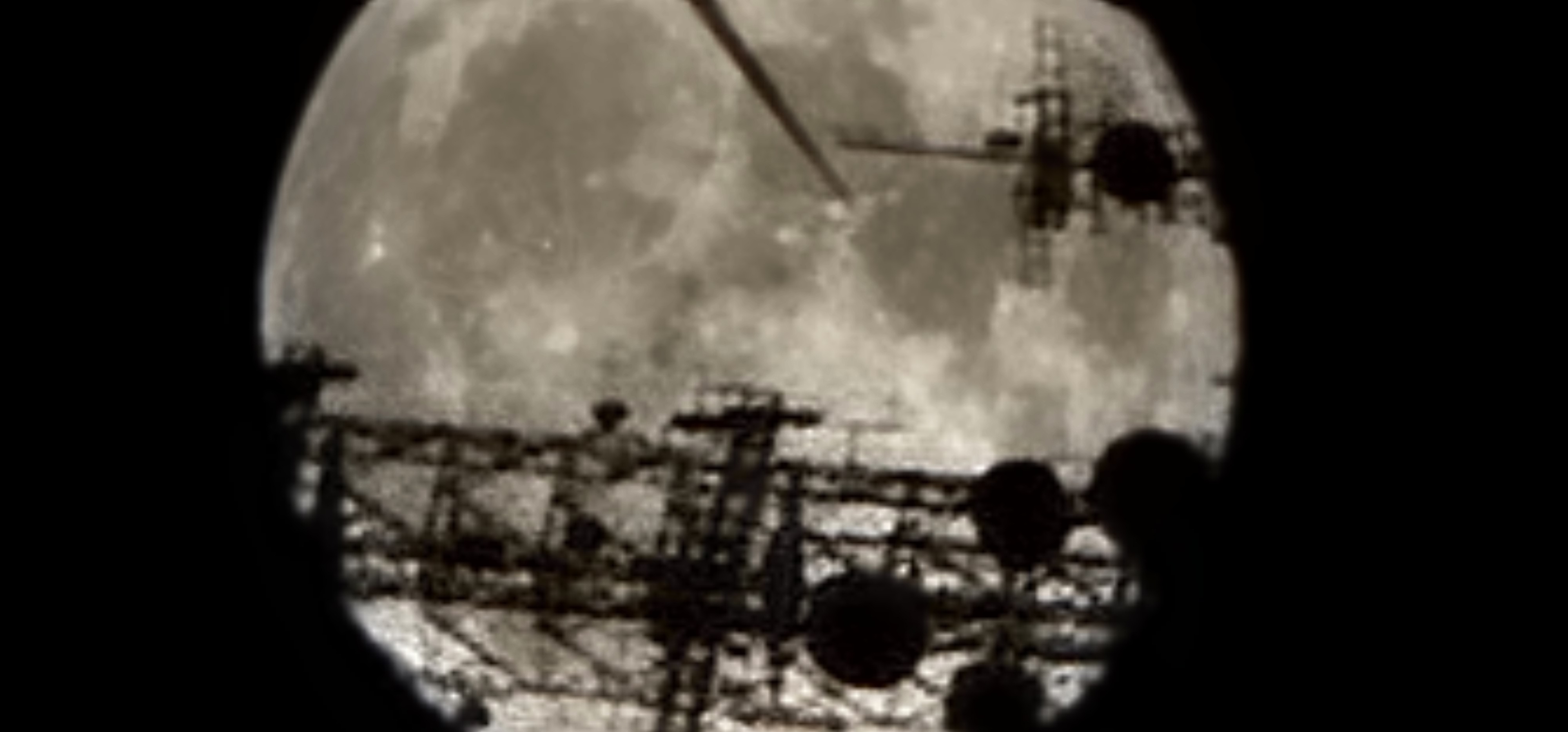 Moon Communications Tower